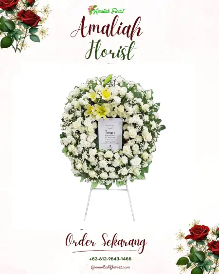 Krans Bunga Duka Kerten