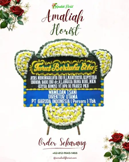 Papan Bunga Duka Kerten